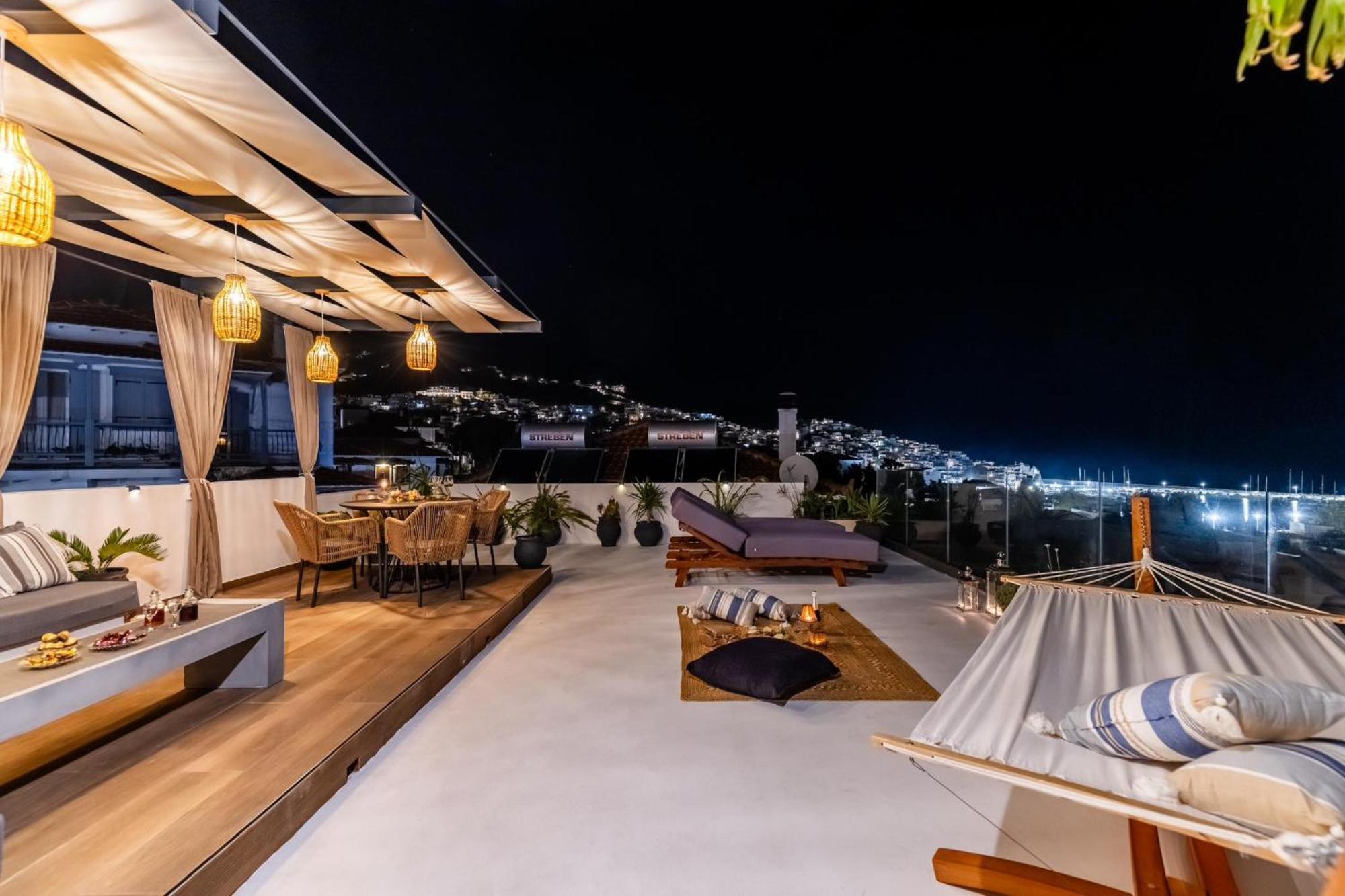 To Nissi Villa Skopelos Town Bagian luar foto